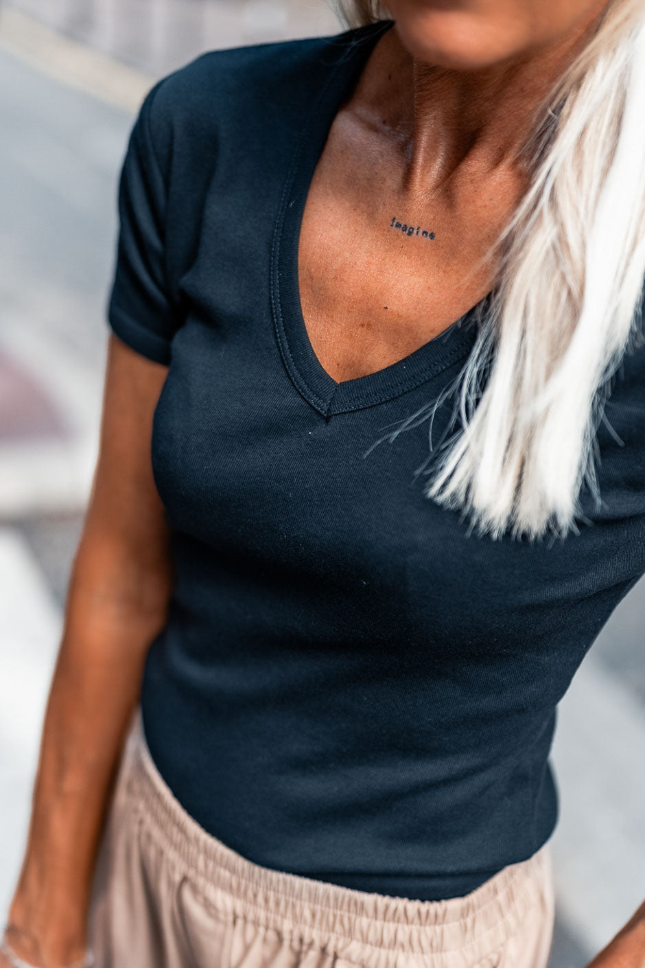 T-SHIRT IZA NOIR