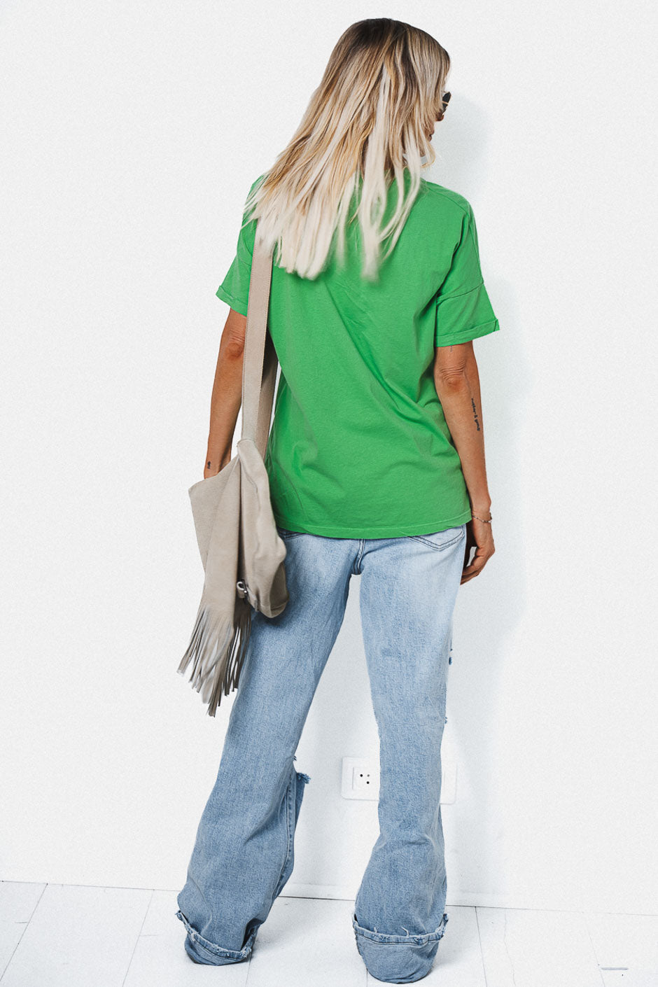 T-SHIRT MUMS LOVE GREEN