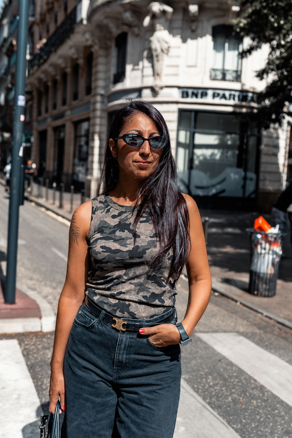 TOP MIMY CAMOUFLAGE