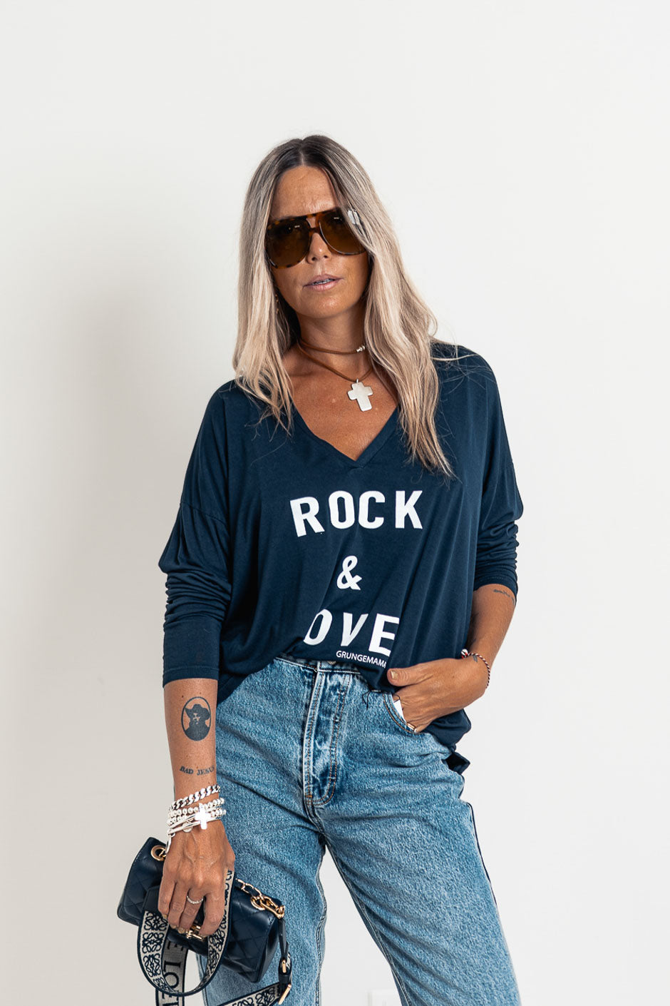 CAMISETA ZEPHIRA LOVE MARINO