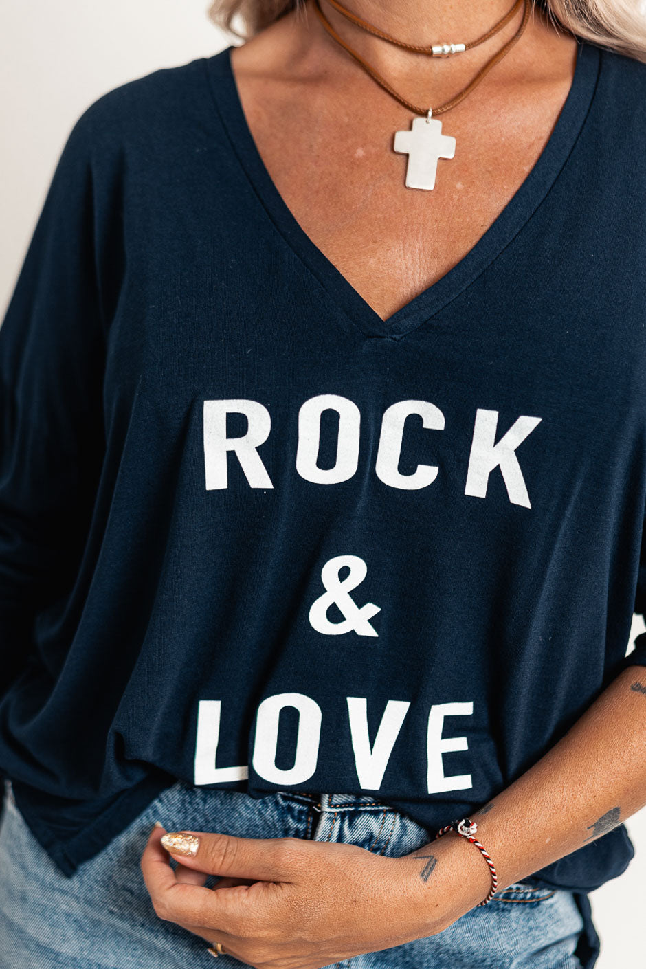 CAMISETA ZEPHIRA LOVE MARINO