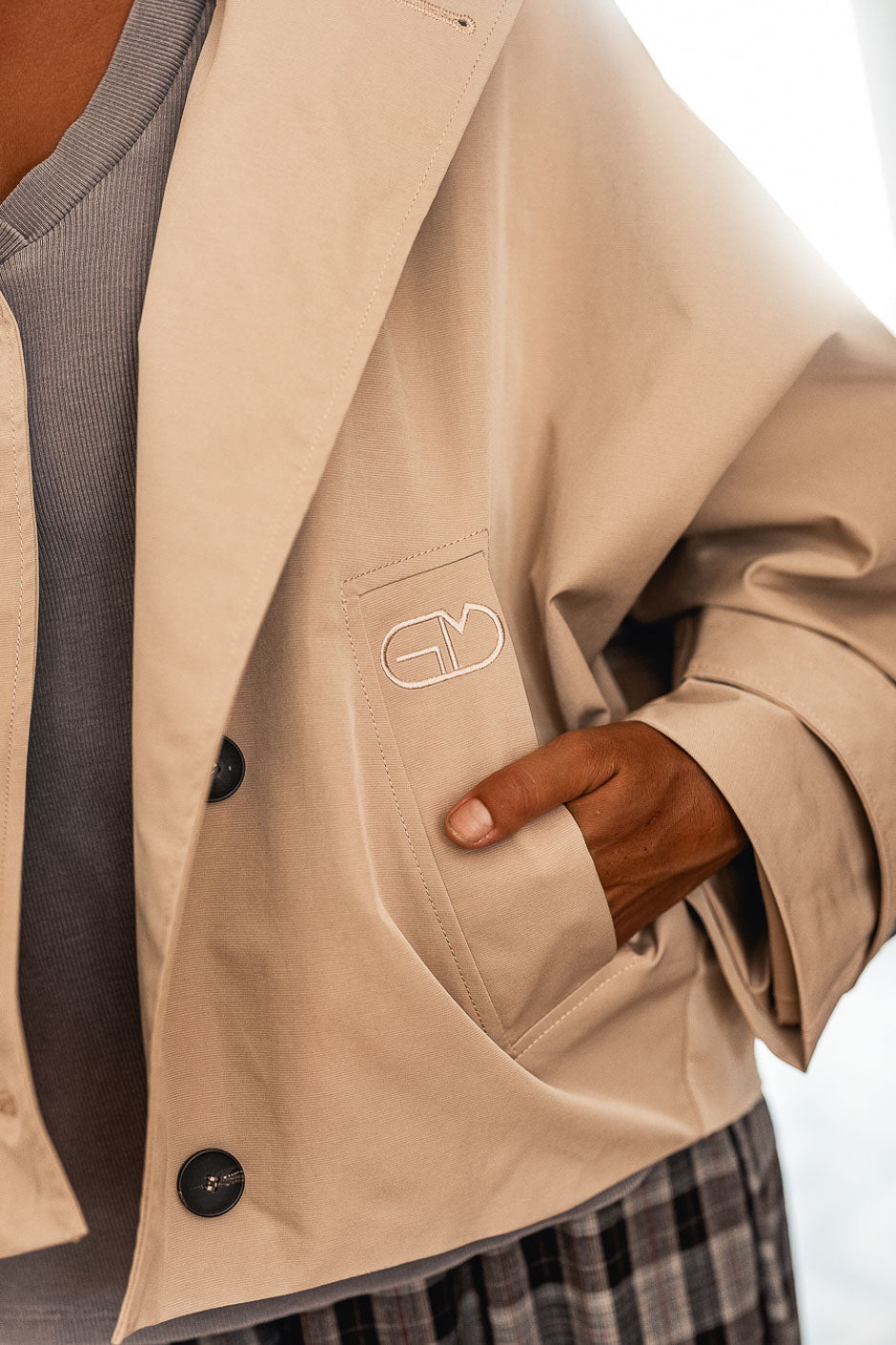 VESTE STORMY BEIGE
