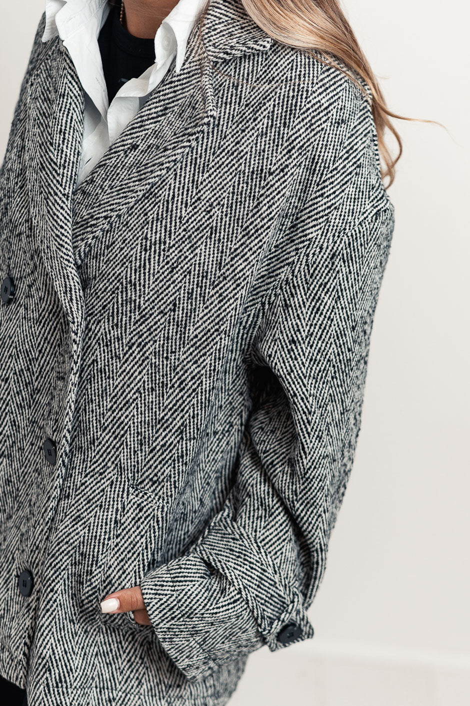 CHAQUETA NUEVA BLANC NOIR