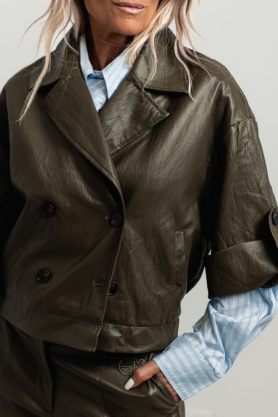 VESTE SUTTON KAKI