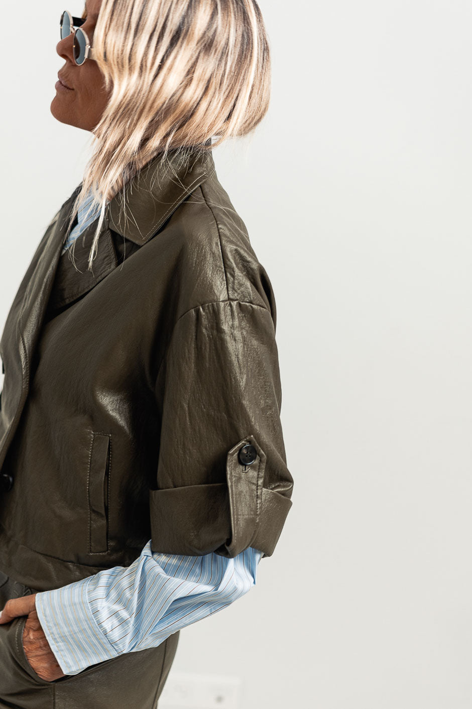 VESTE SUTTON KAKI