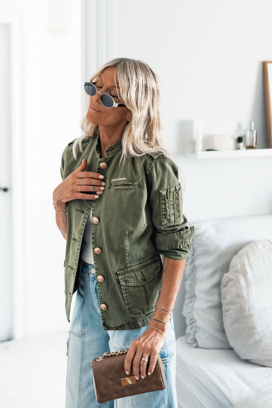 VESTE WELKY KAKI