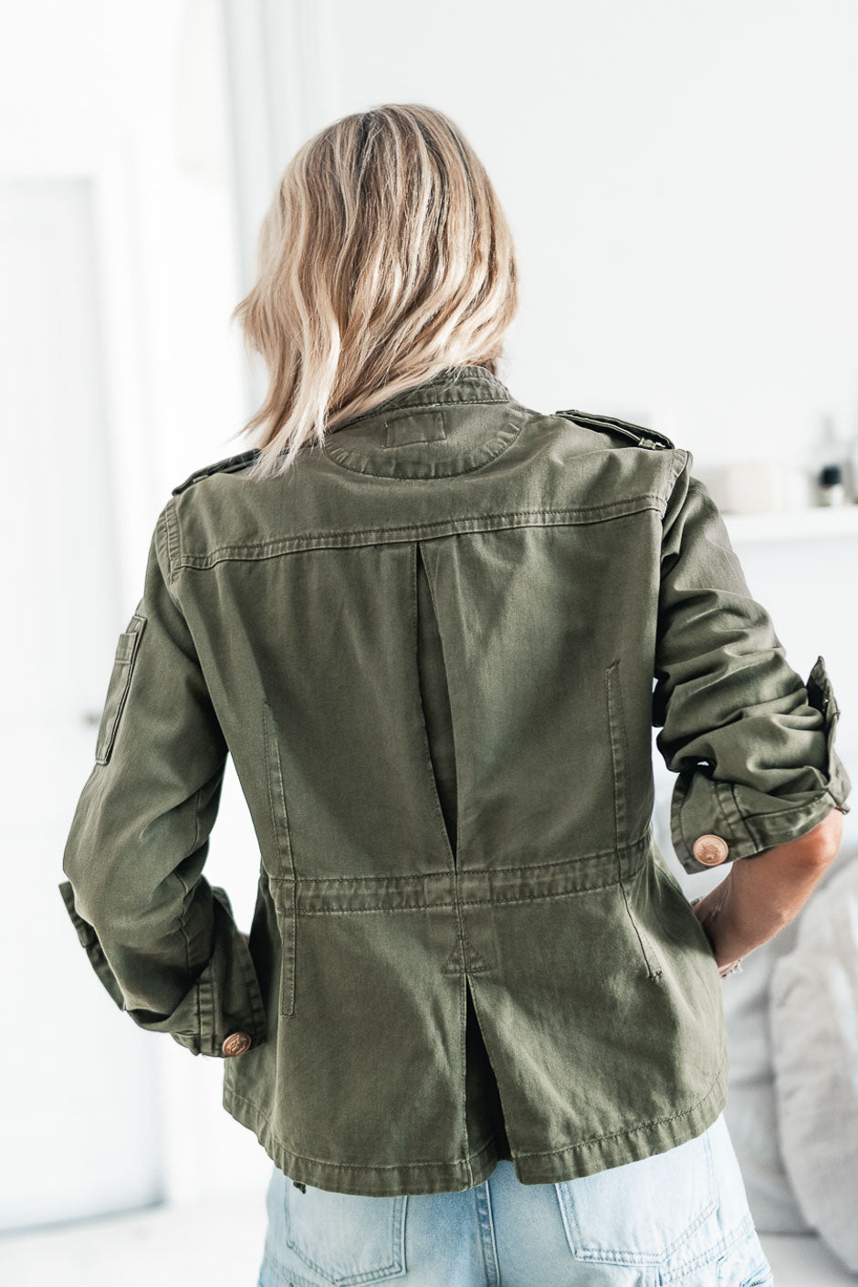 VESTE WELKY KAKI
