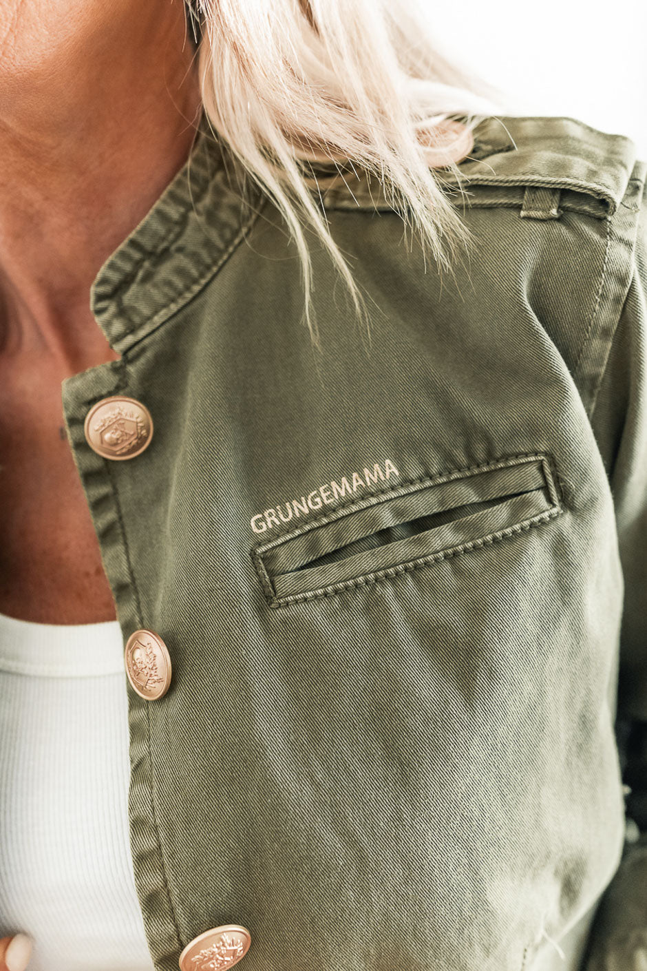 VESTE WELKY KAKI