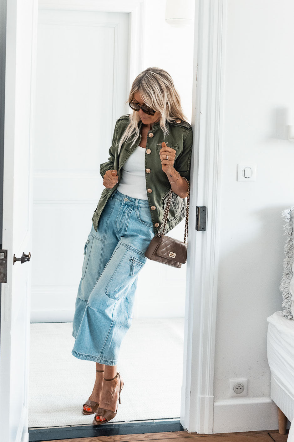 VESTE WELKY KAKI
