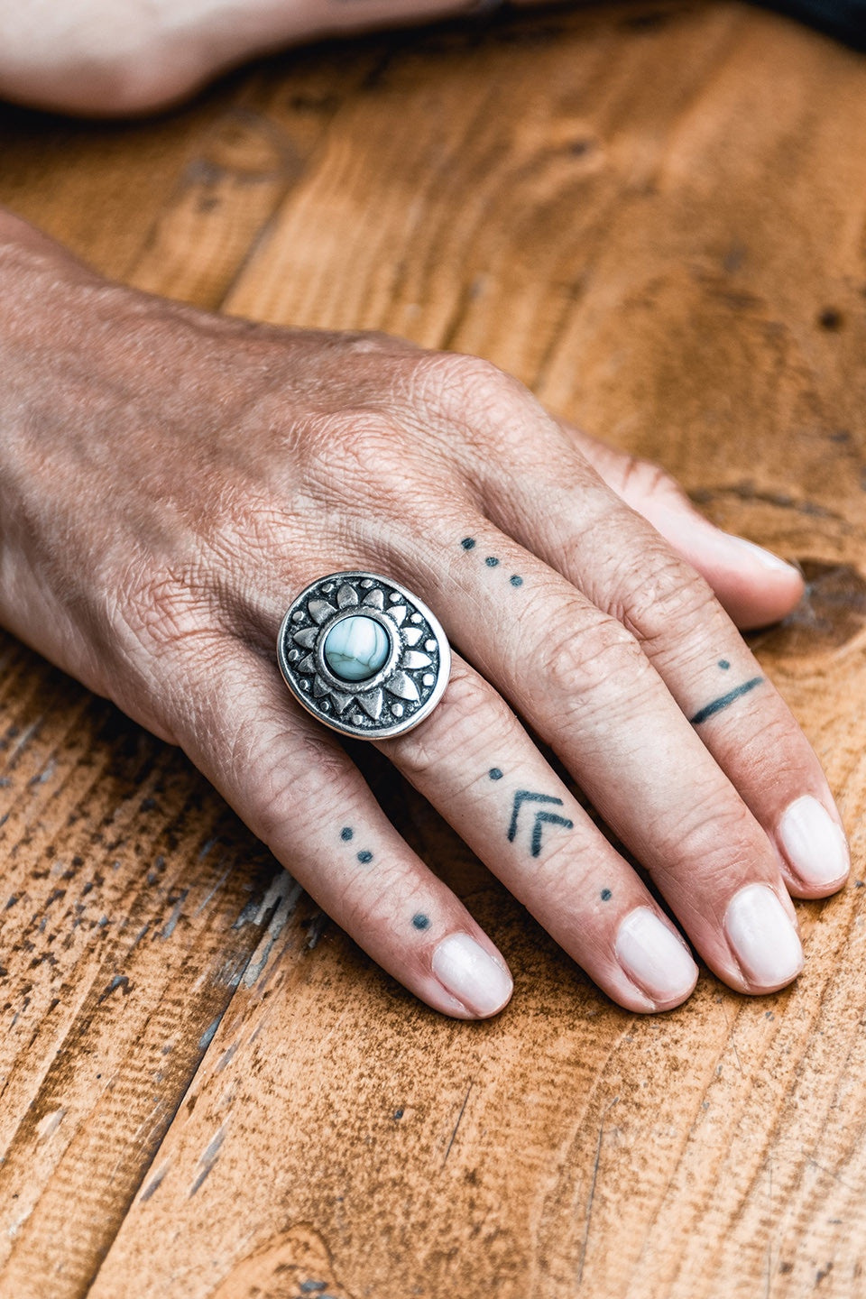 BAGUE ASHWIN TURQUOISE