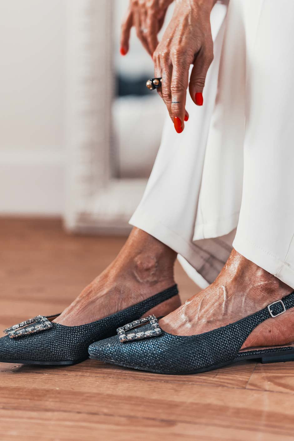 Ballerines Anita noir