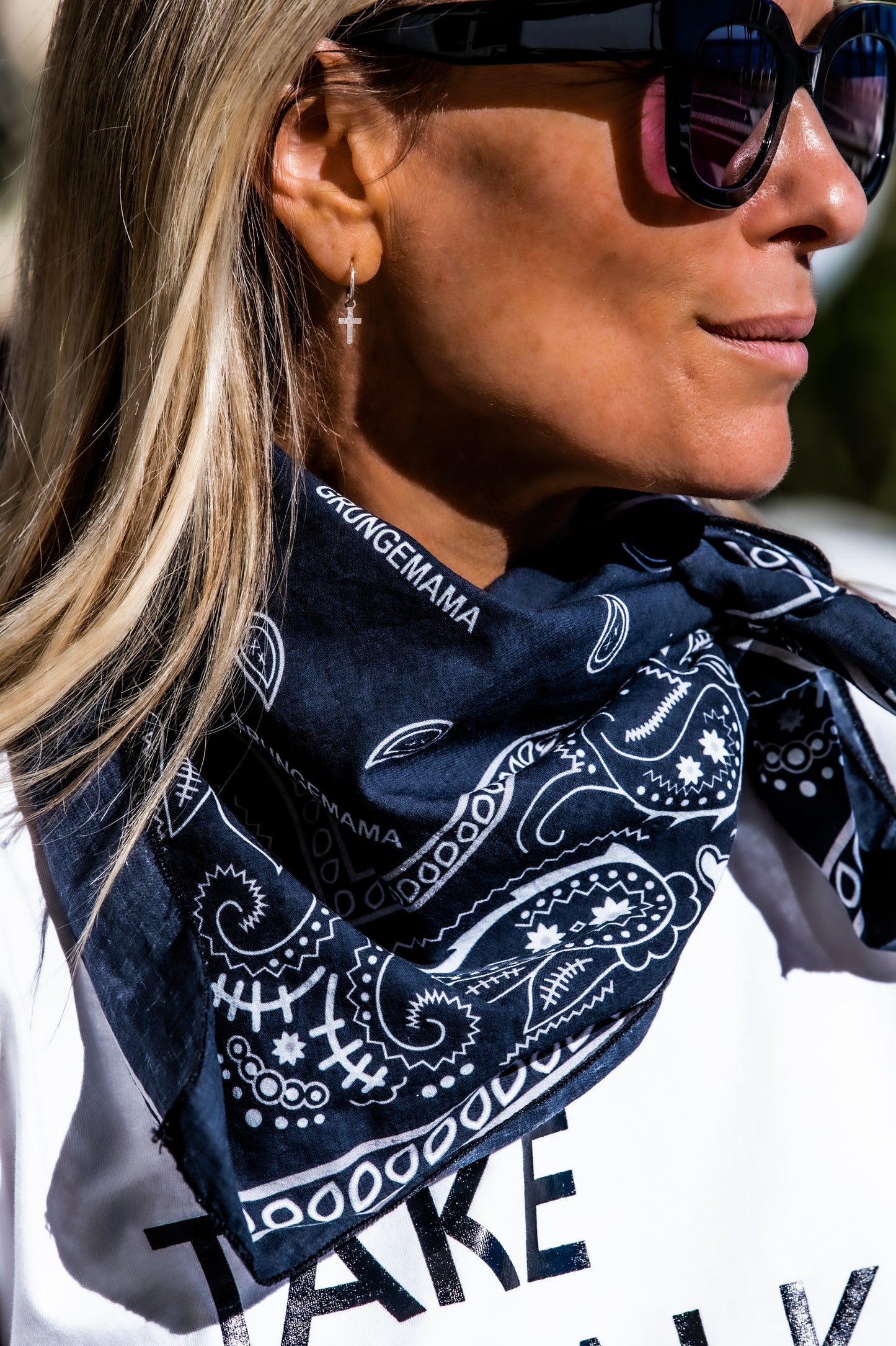 Bandana Grungemama Indy noir