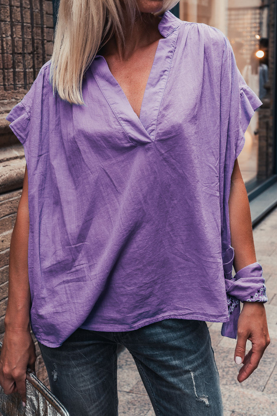 Bandana Grungemama Jones violet