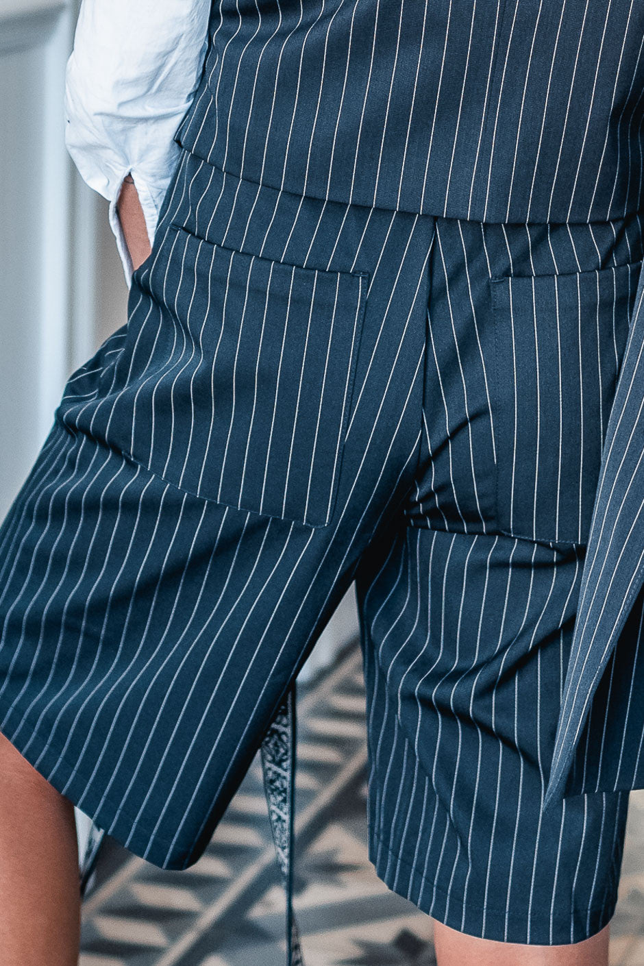 Bermuda Grungemama Tyler dark navy