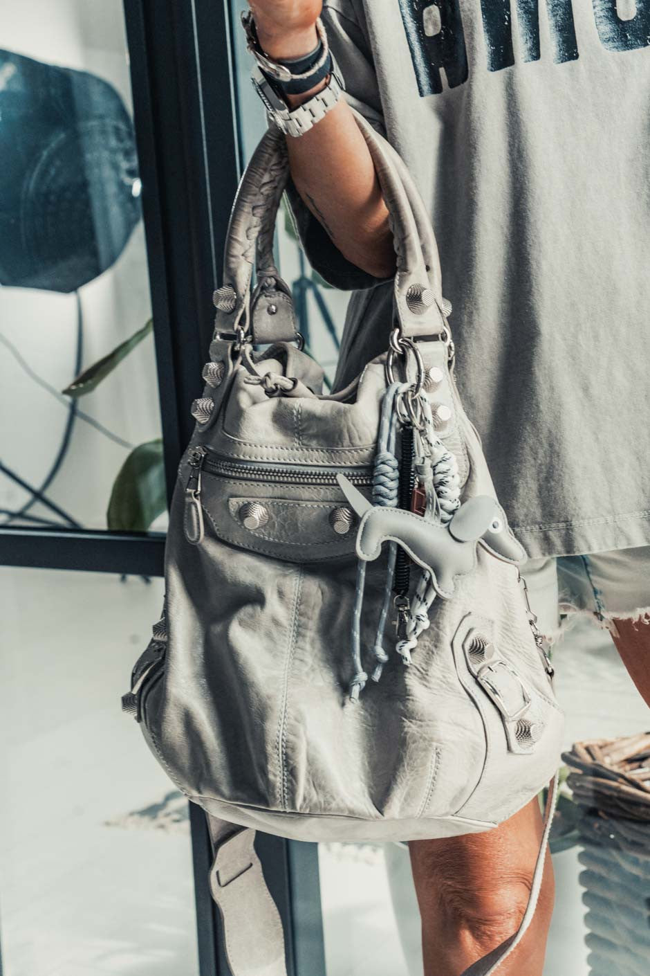 Bijou de sac Doggy grey