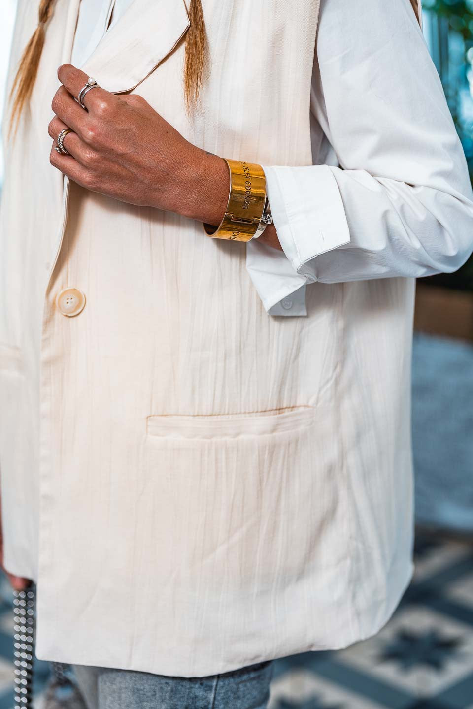 Blazer Banditas Columbia ecru