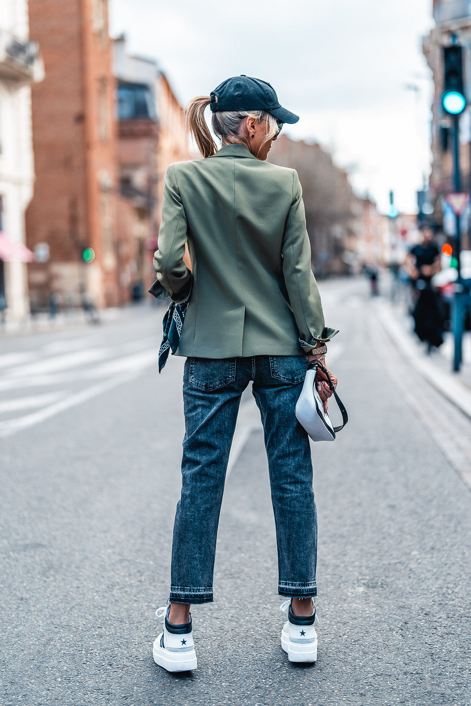 Blazer Grungemama Ama kaki