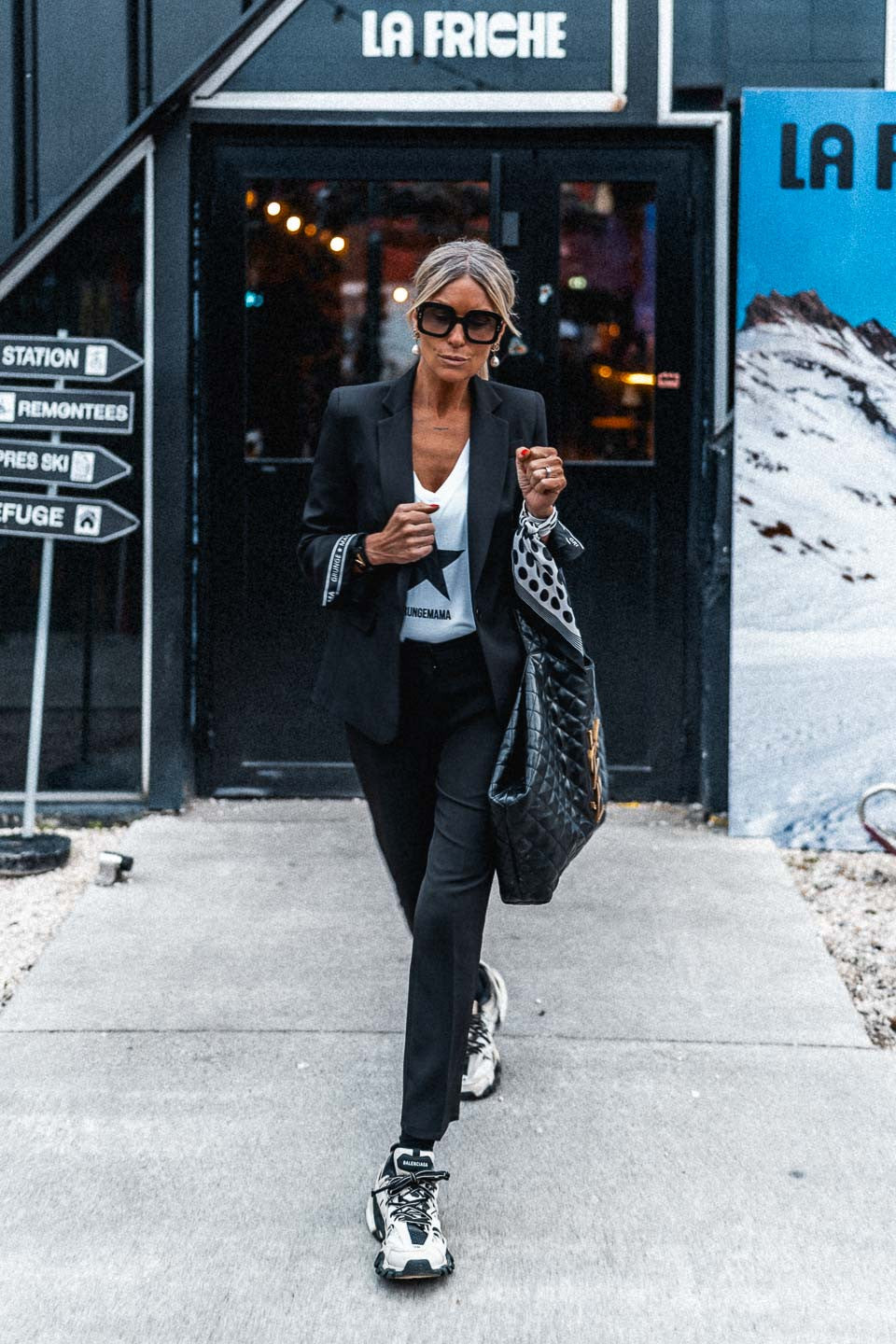 Blazer Grungemama Ama noir