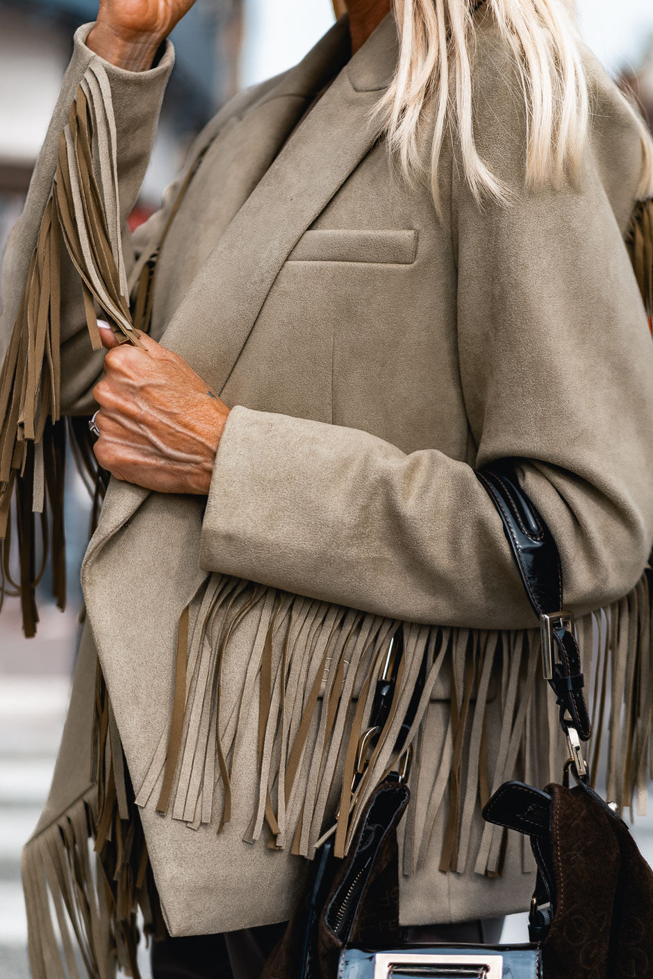 Blazer Grungemama Beyon kaki