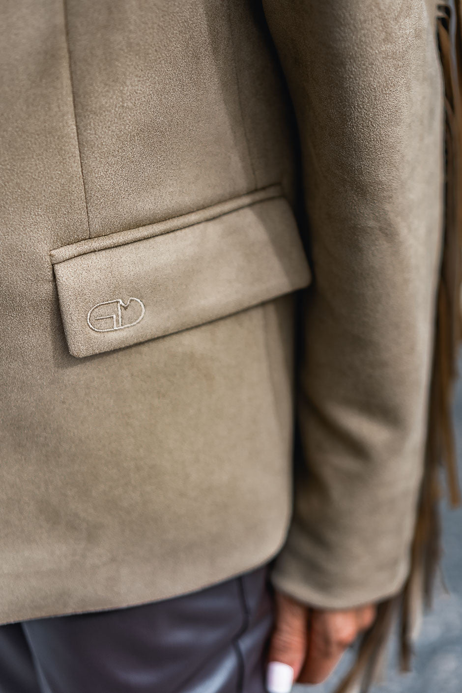 Blazer Grungemama Beyon kaki