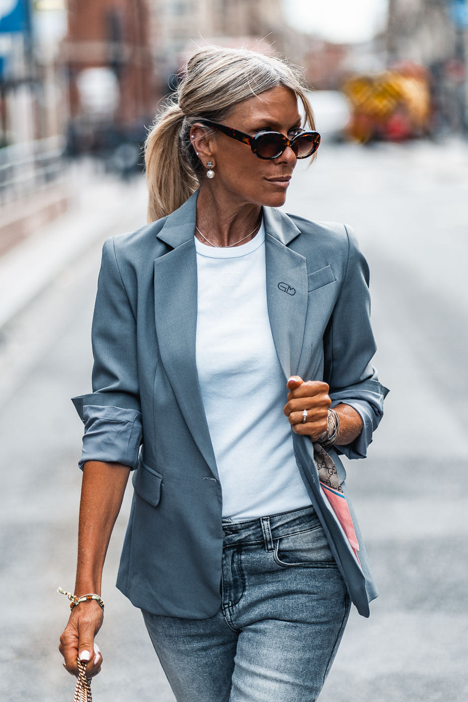 Blazer Grungemama Glam gris