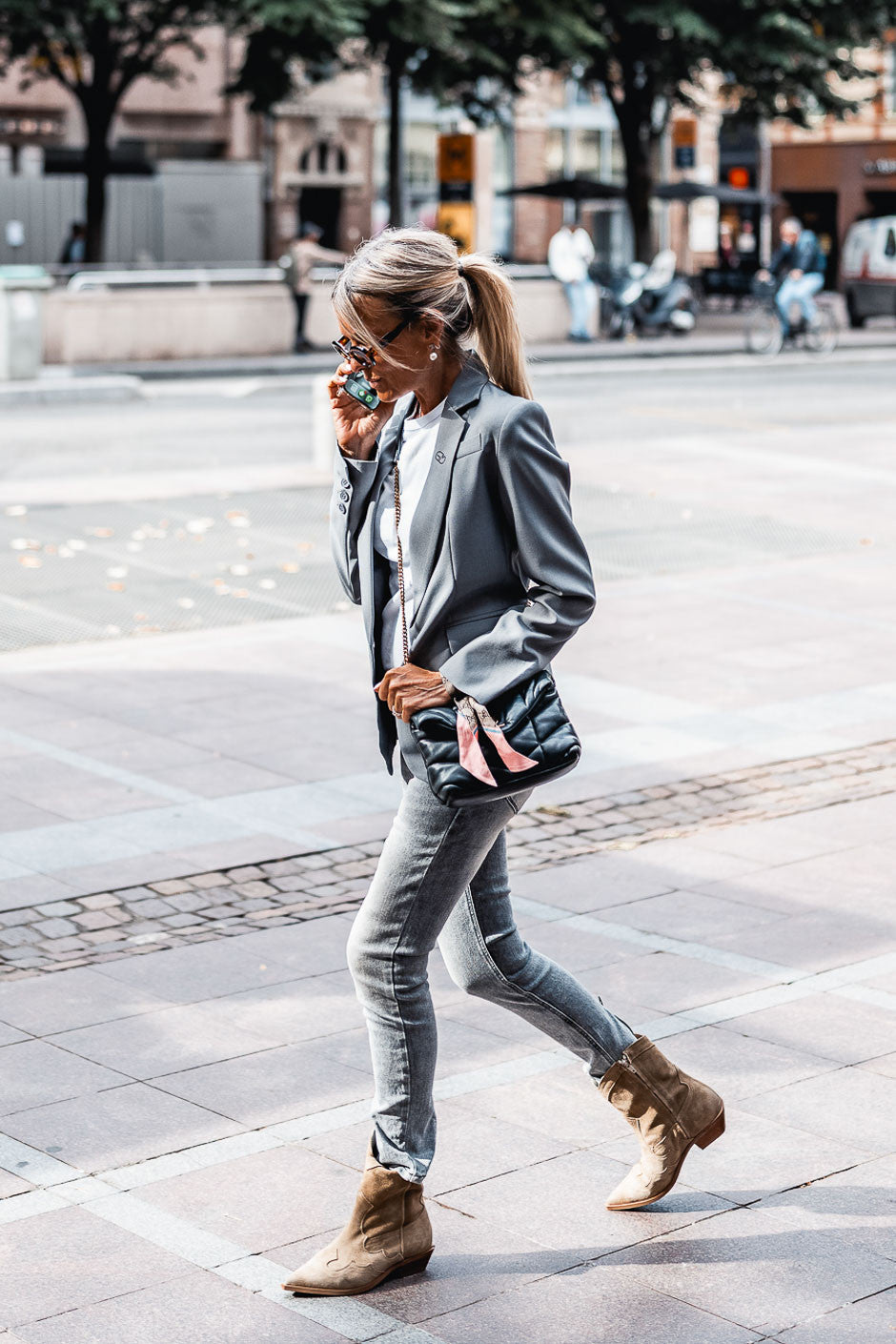 Blazer Grungemama Glam gris