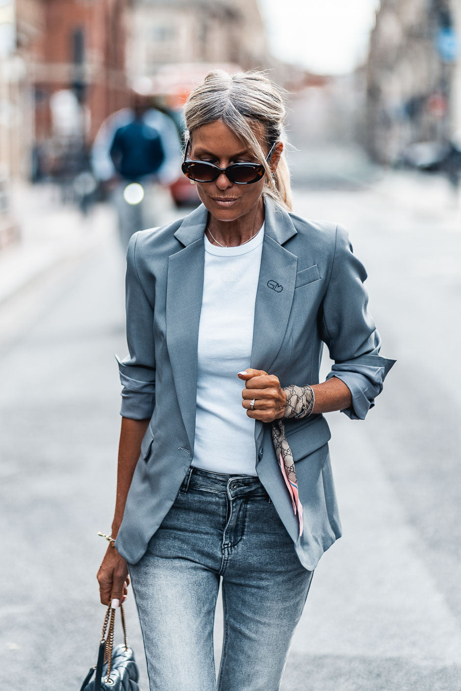 Blazer Grungemama Glam gris