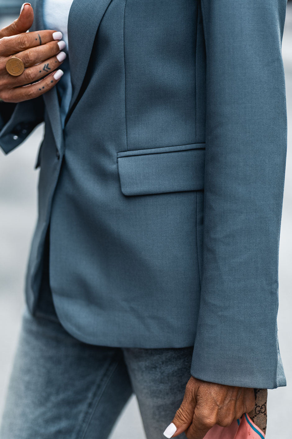 Blazer Grungemama Glam gris