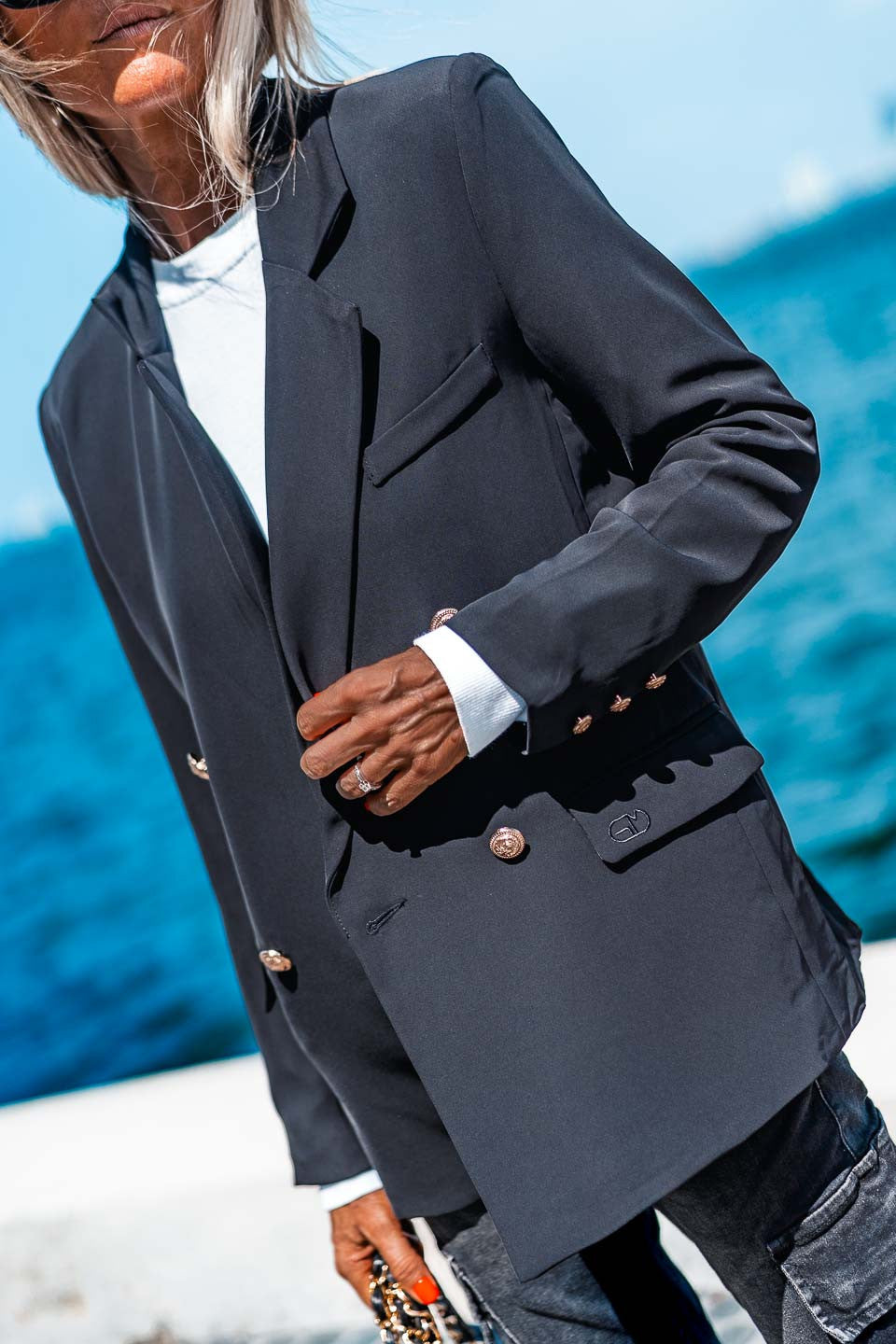 Blazer Grungemama Kristy noir