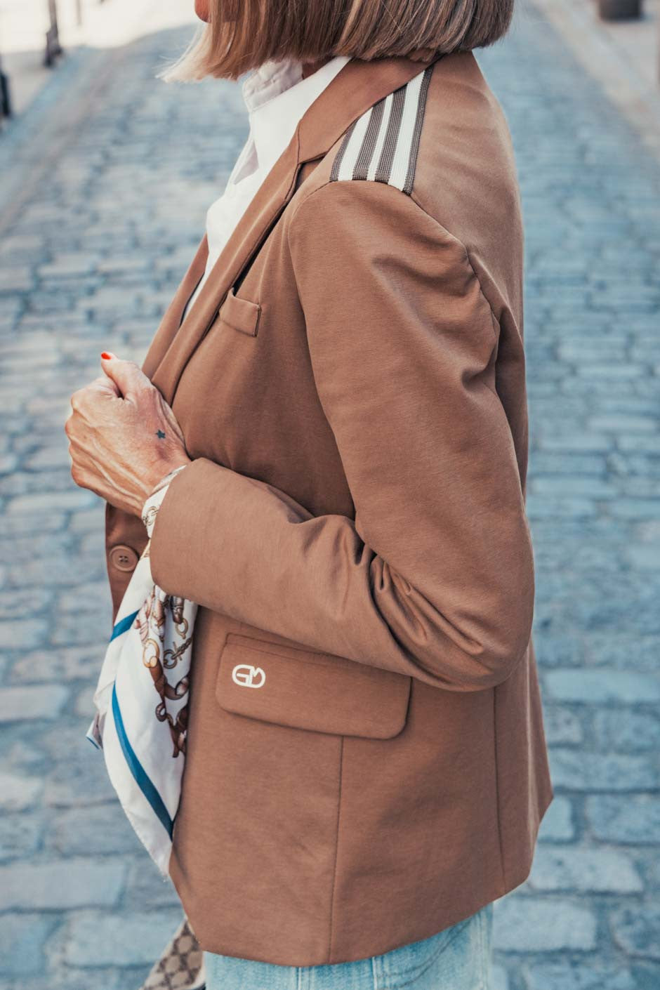 Blazer Grungemama Manna camel