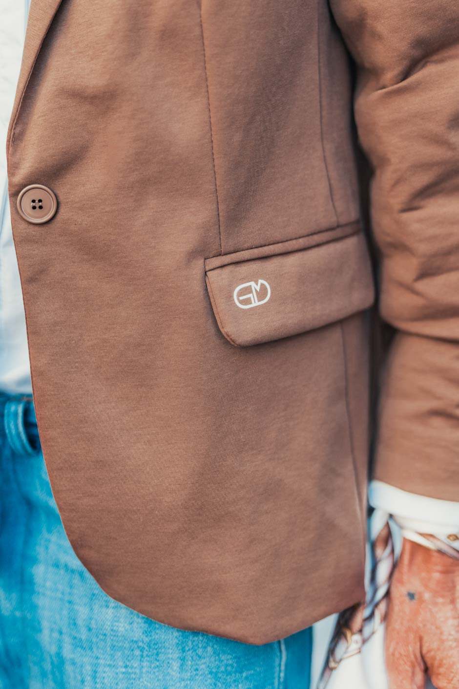 Blazer Grungemama Manna camel