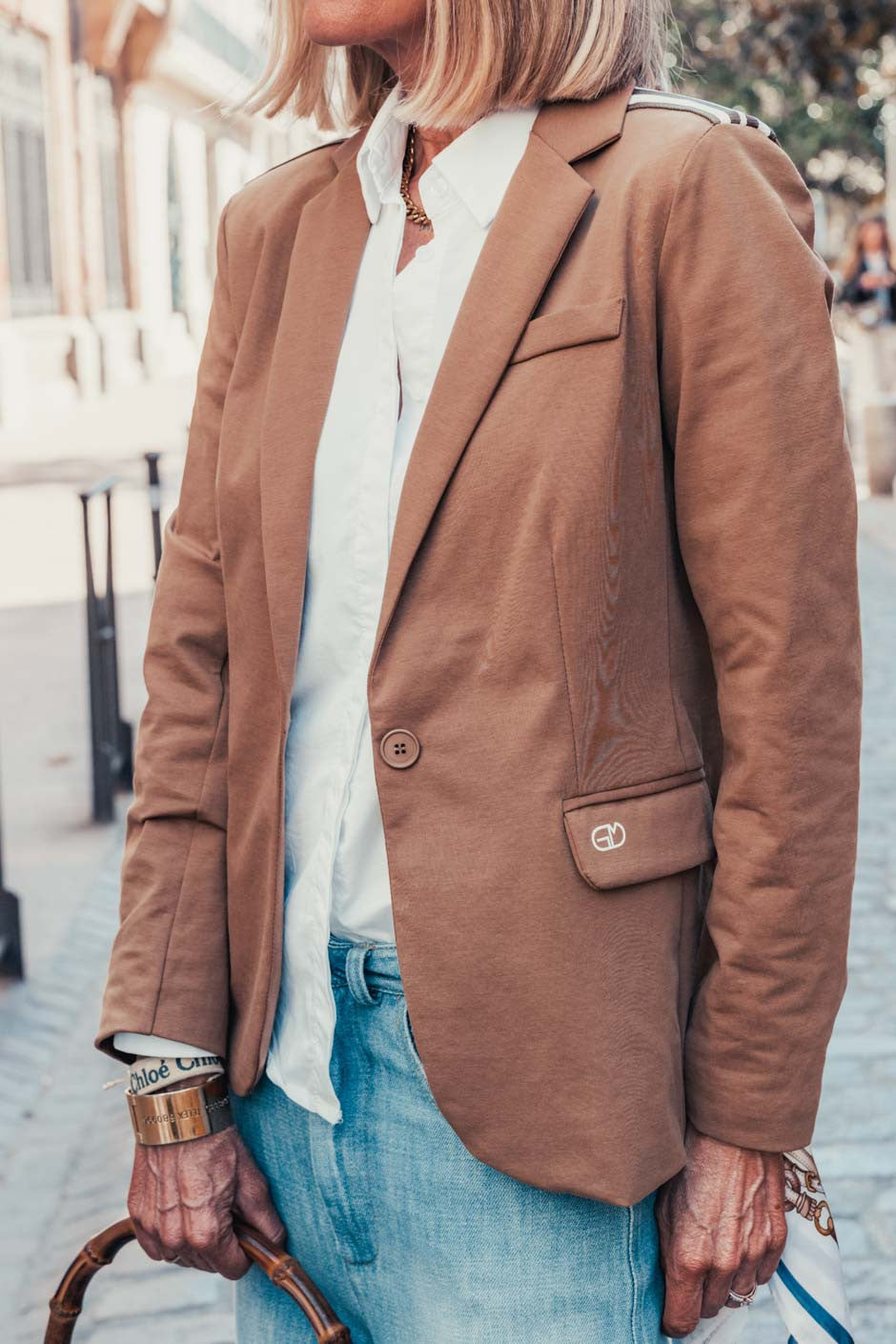 Blazer Grungemama Manna camel