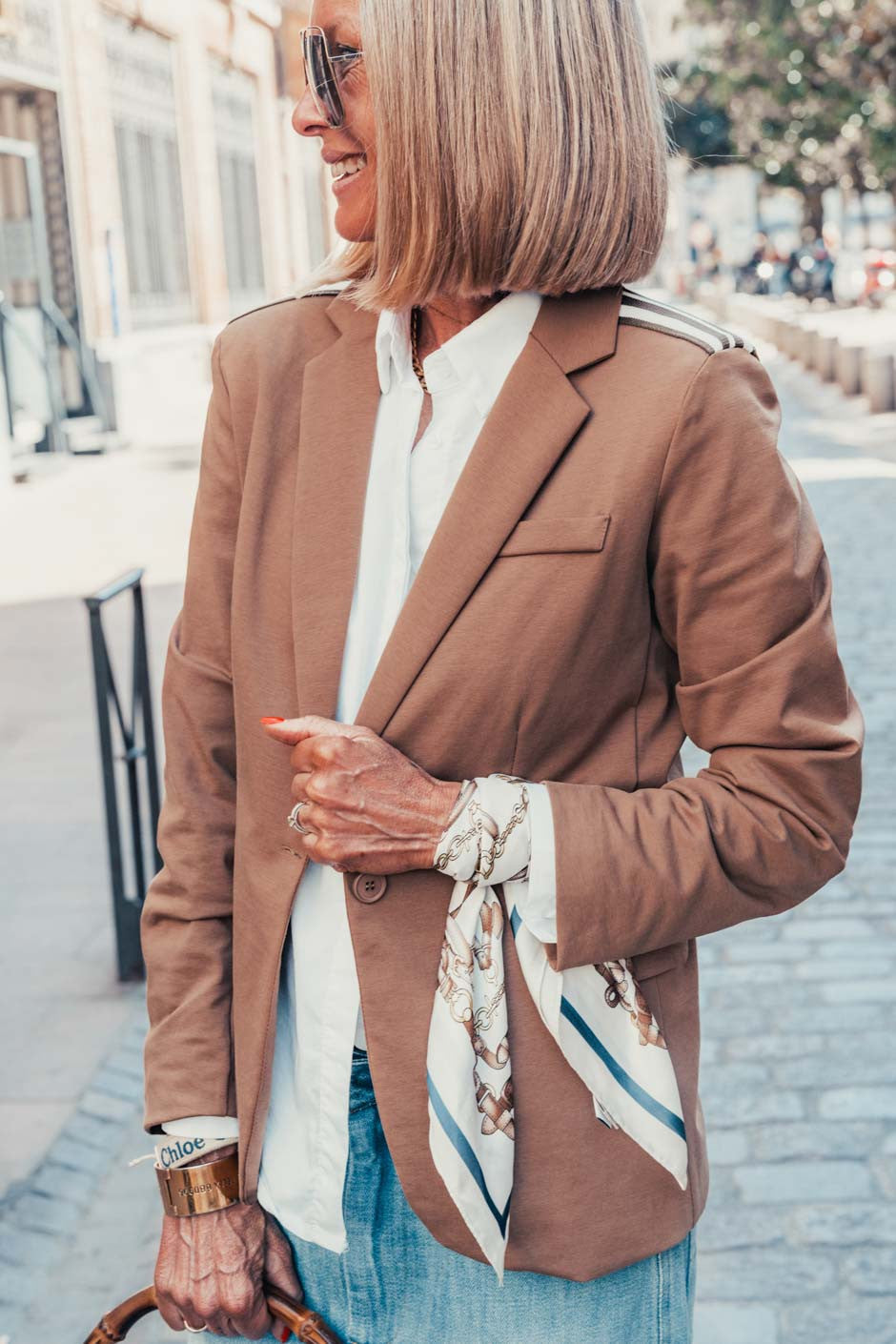 Blazer Grungemama Manna camel