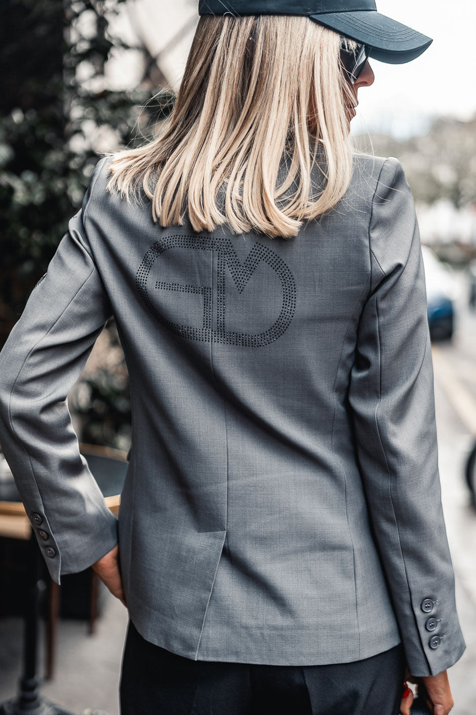 Blazer Grungemama New Glam gris