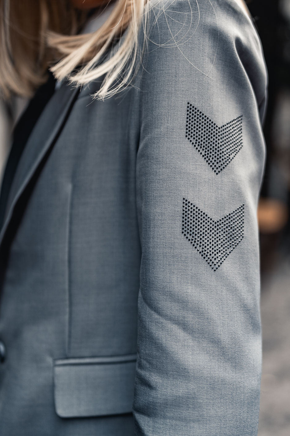 Blazer Grungemama New Glam gris