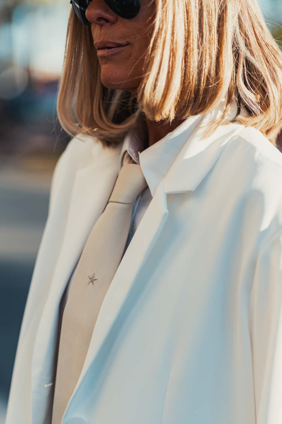 Blazer Grungemama Romy blanc