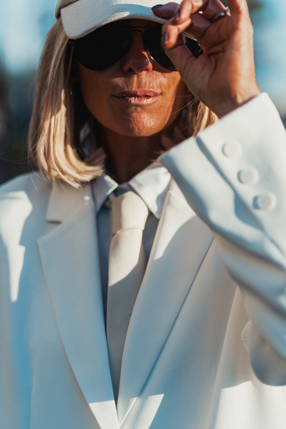 Blazer Grungemama Romy blanc