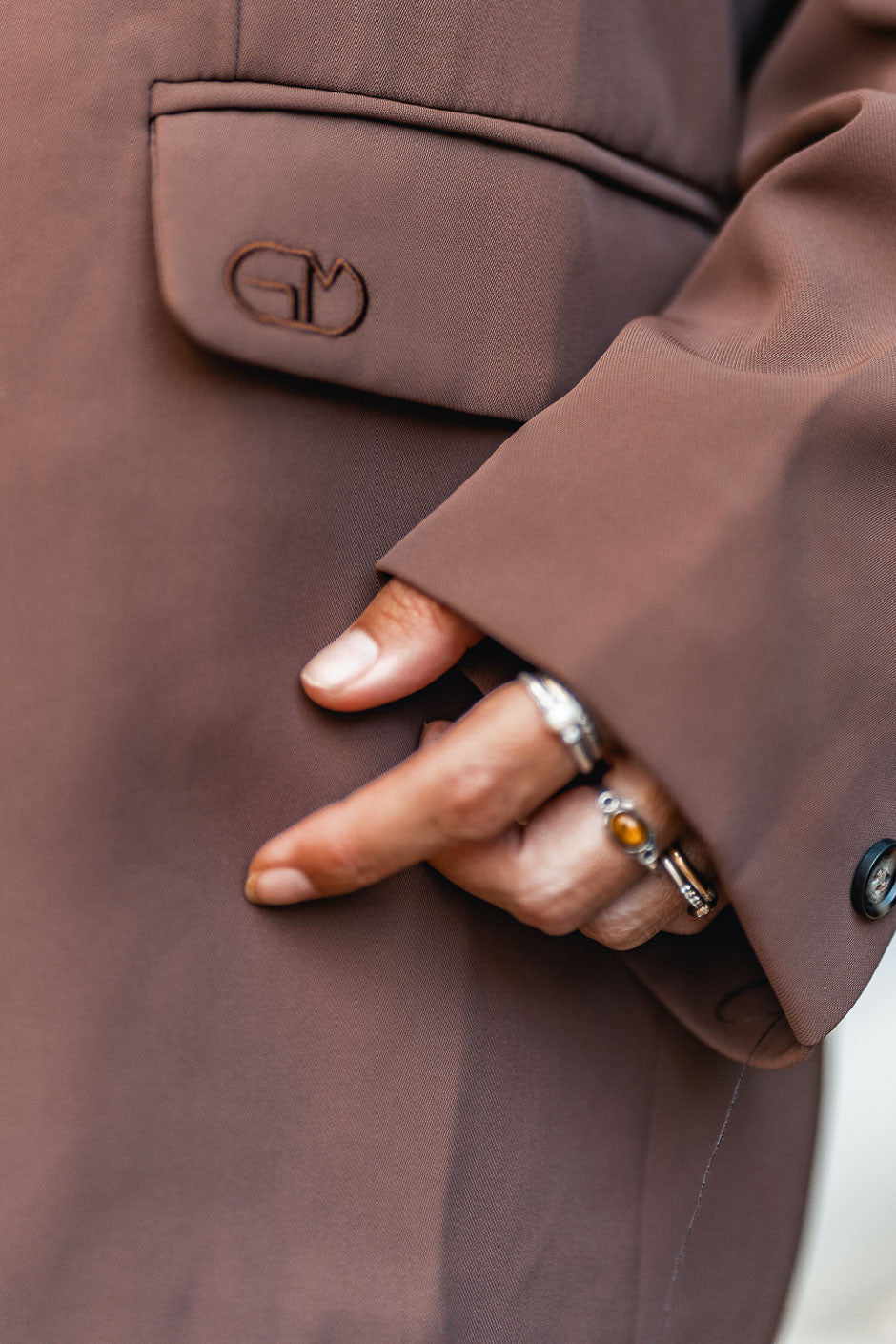 Blazer Grungemama Romy brown