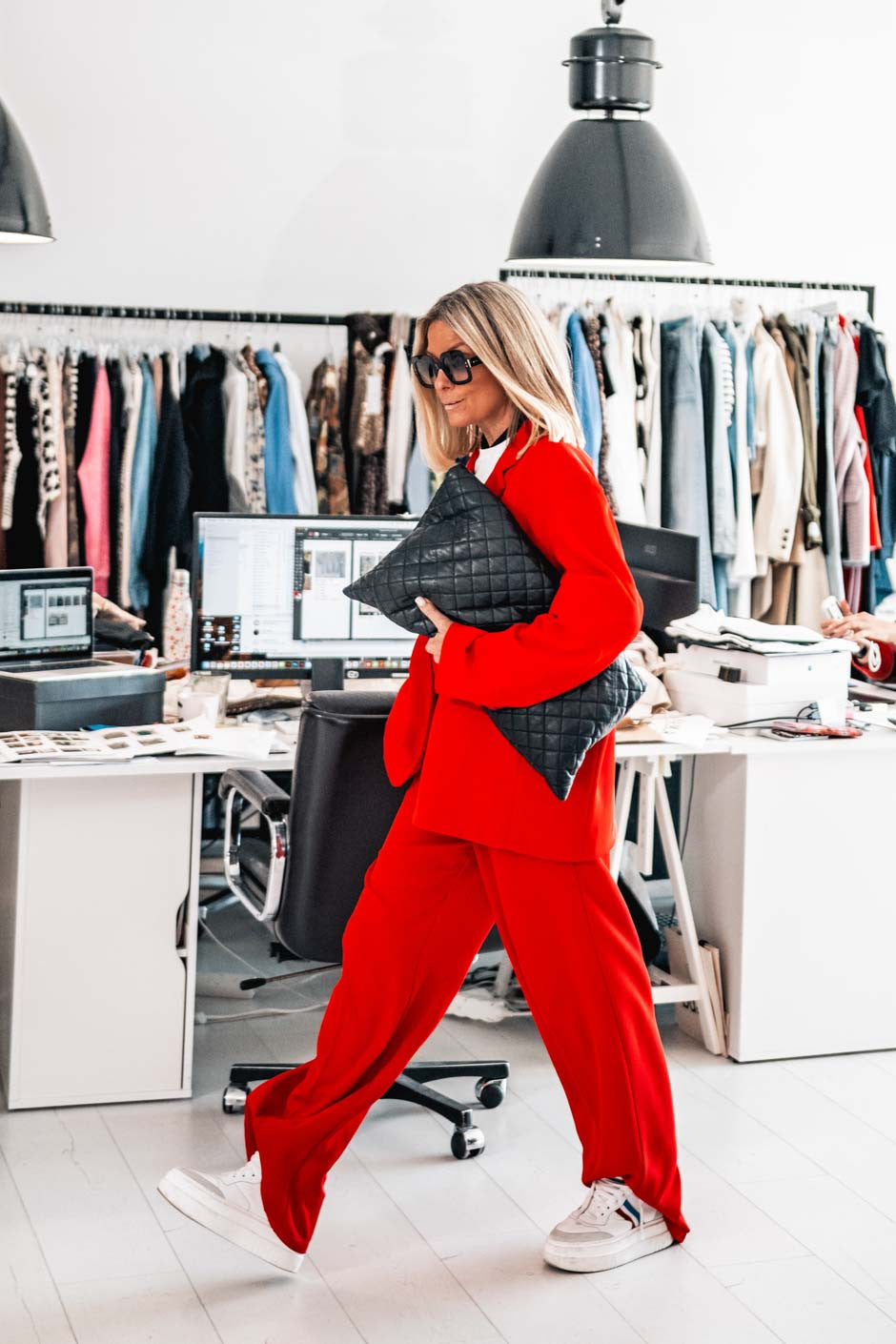 Blazer Grungemama Romy rouge