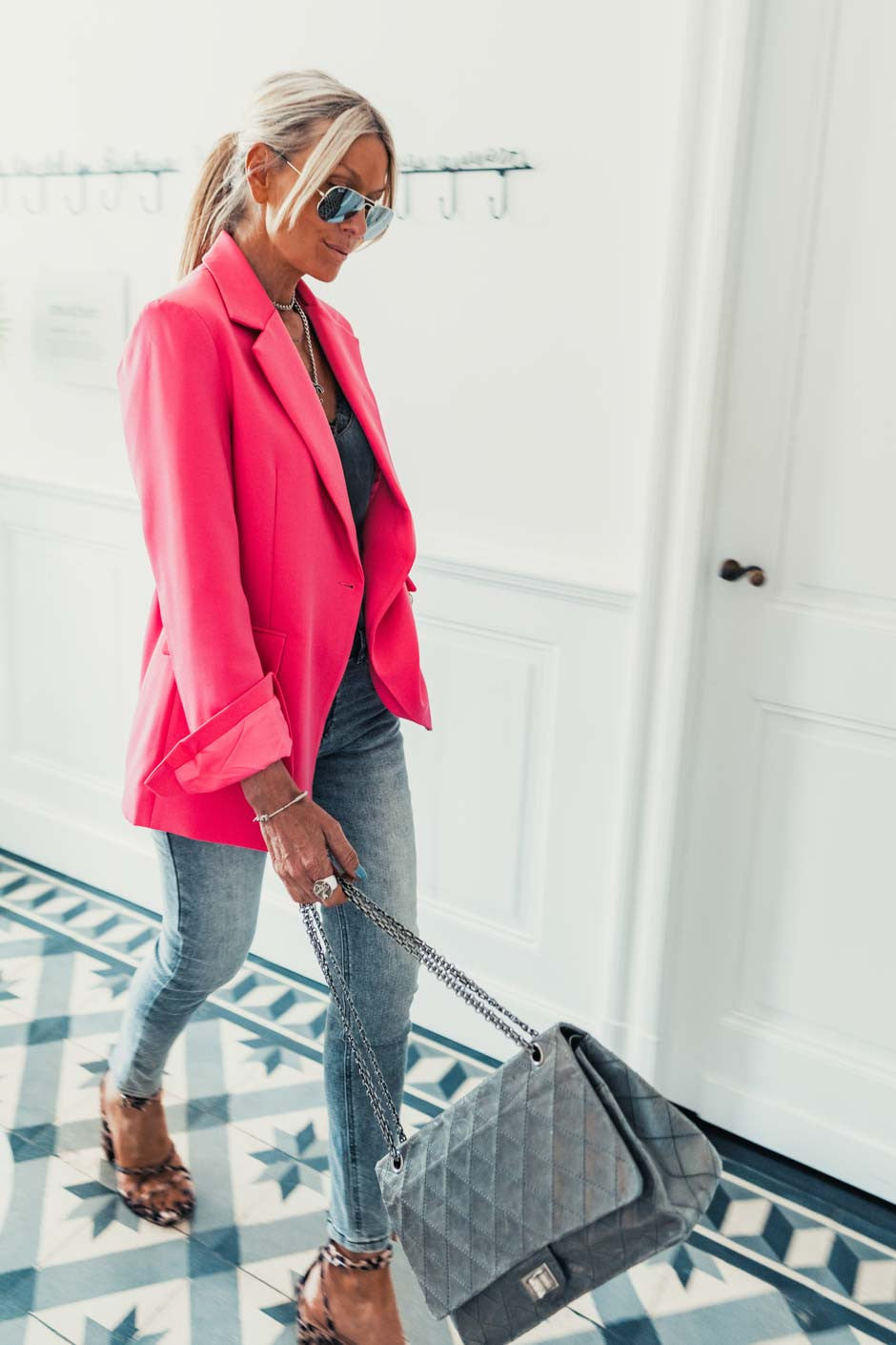 Blazer Grungemama Roxy fuchsia