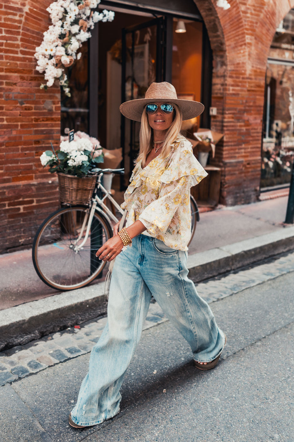 Blouse adele imprimes