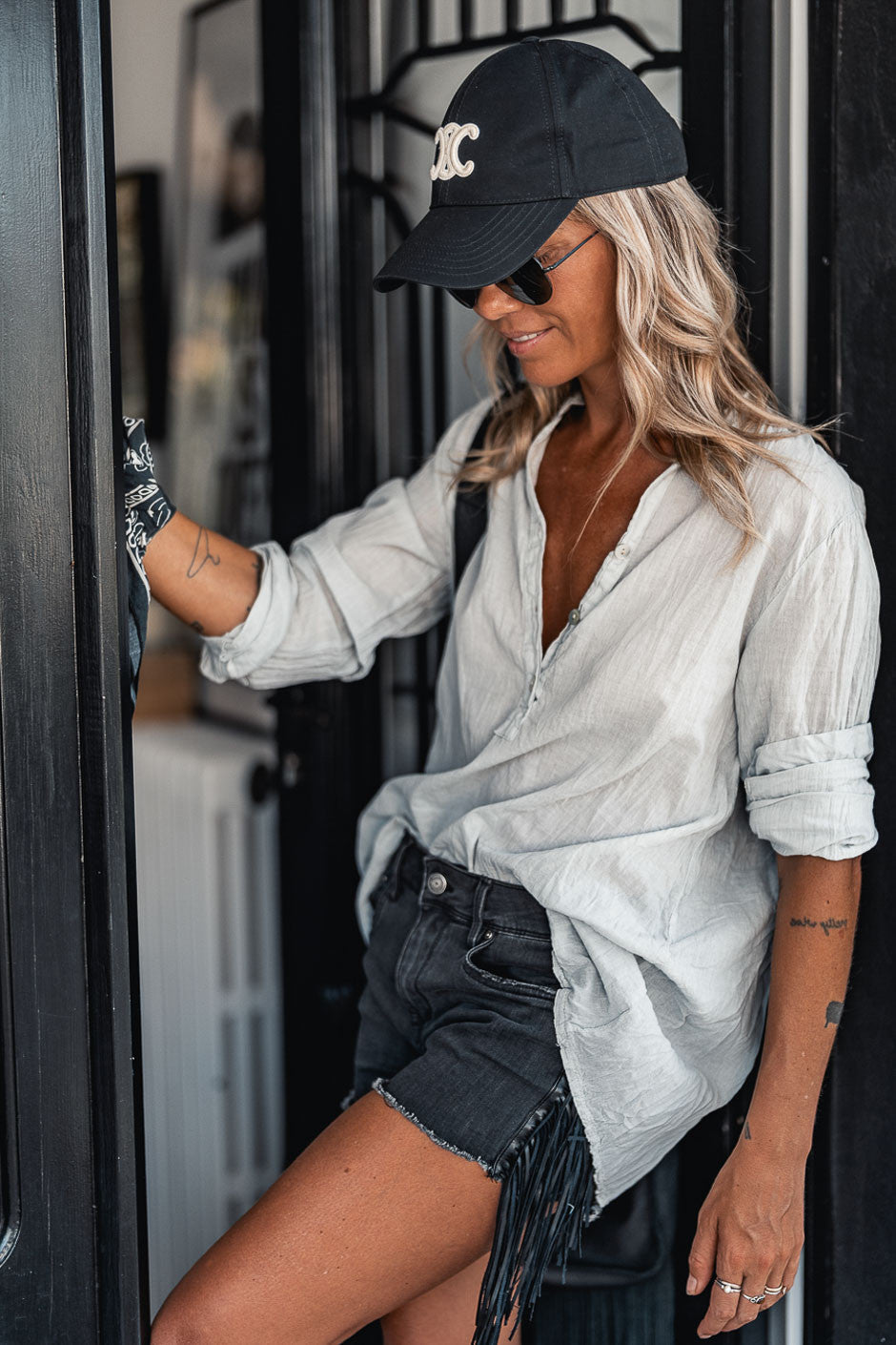 Blouse Banditas Kovan gris