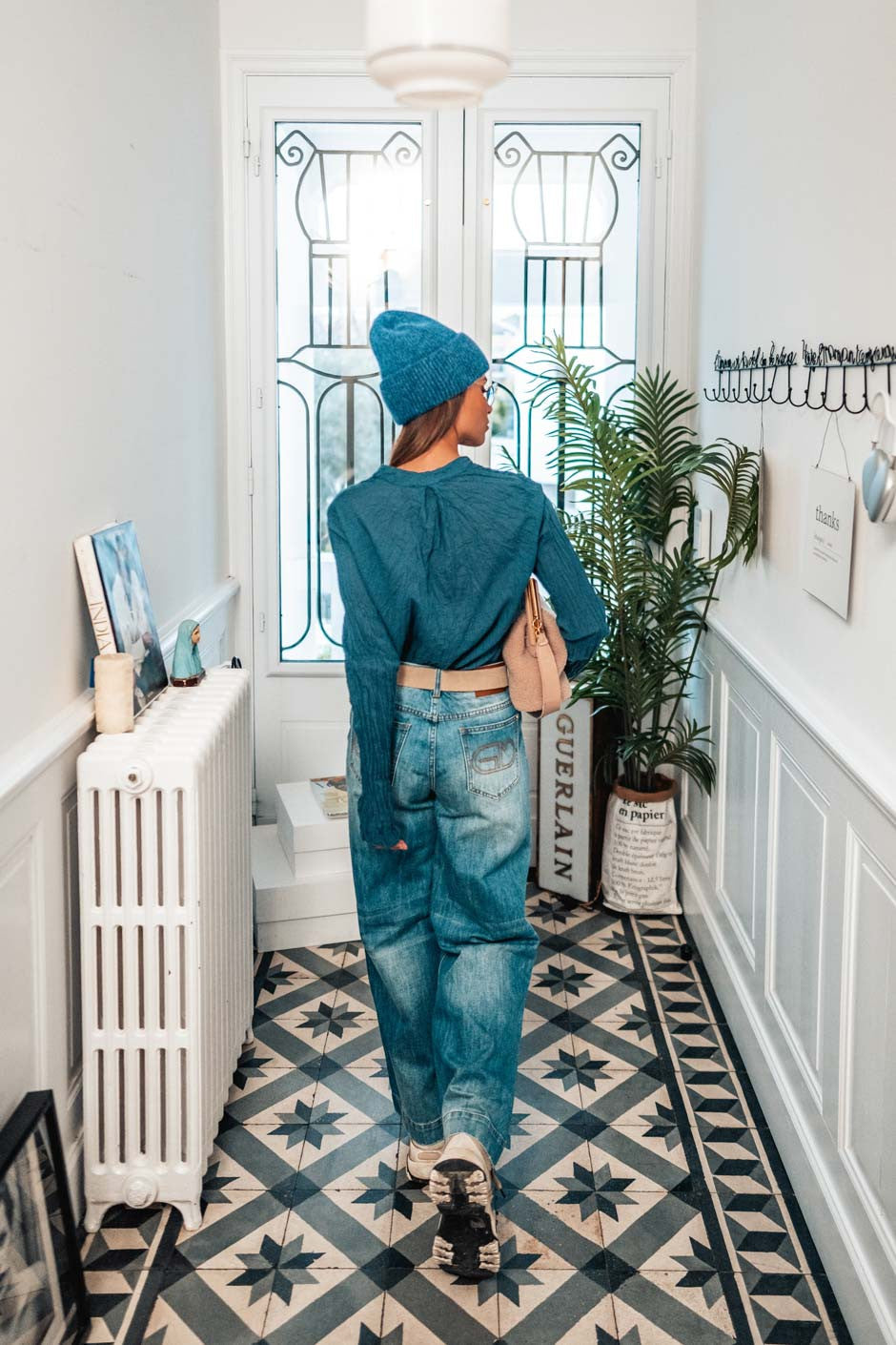 Blouse Banditas Kovan marine