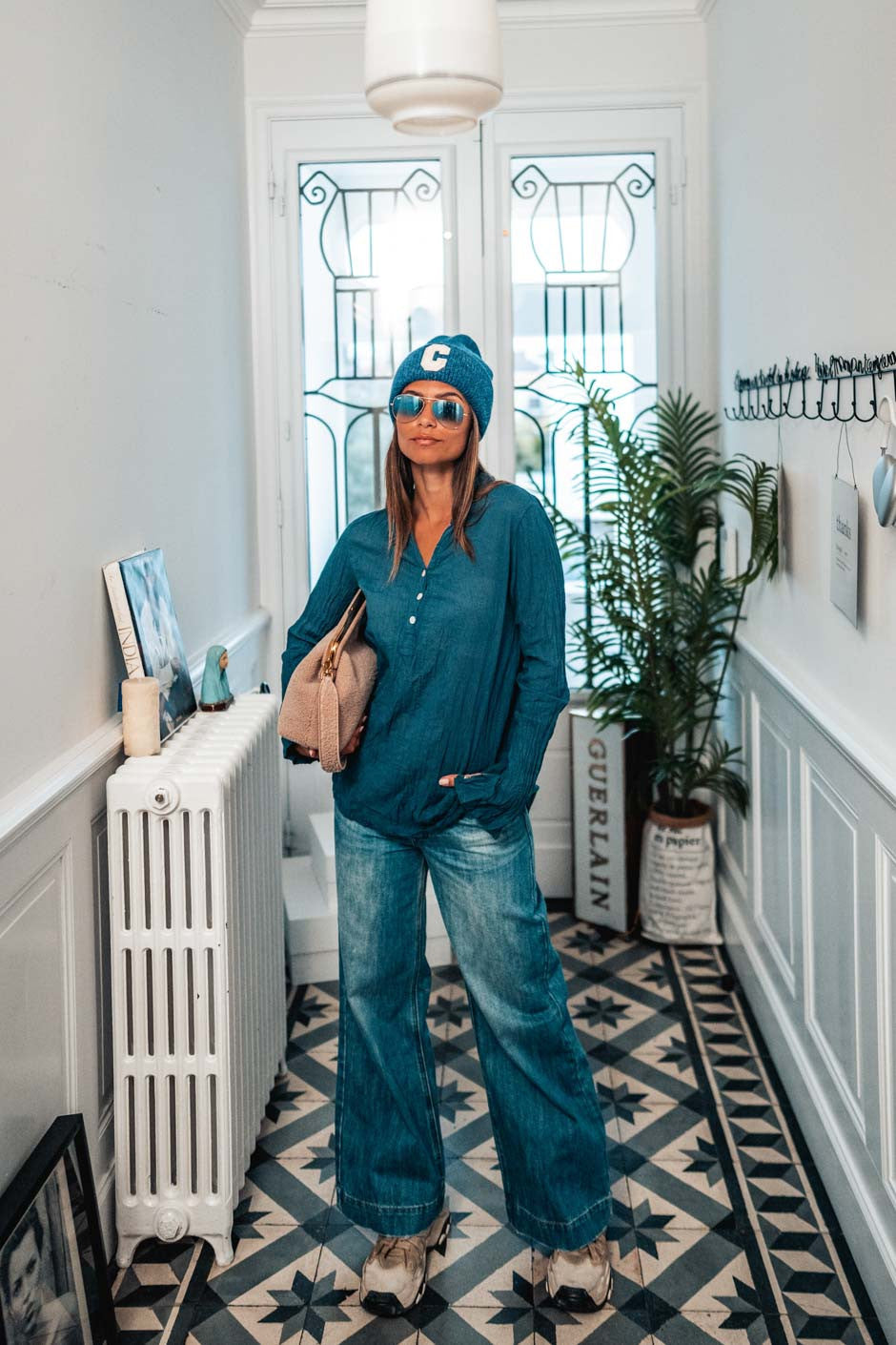 Blouse Banditas Kovan marine