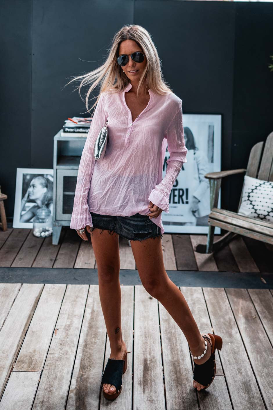 Blouse Banditas Kovan rose