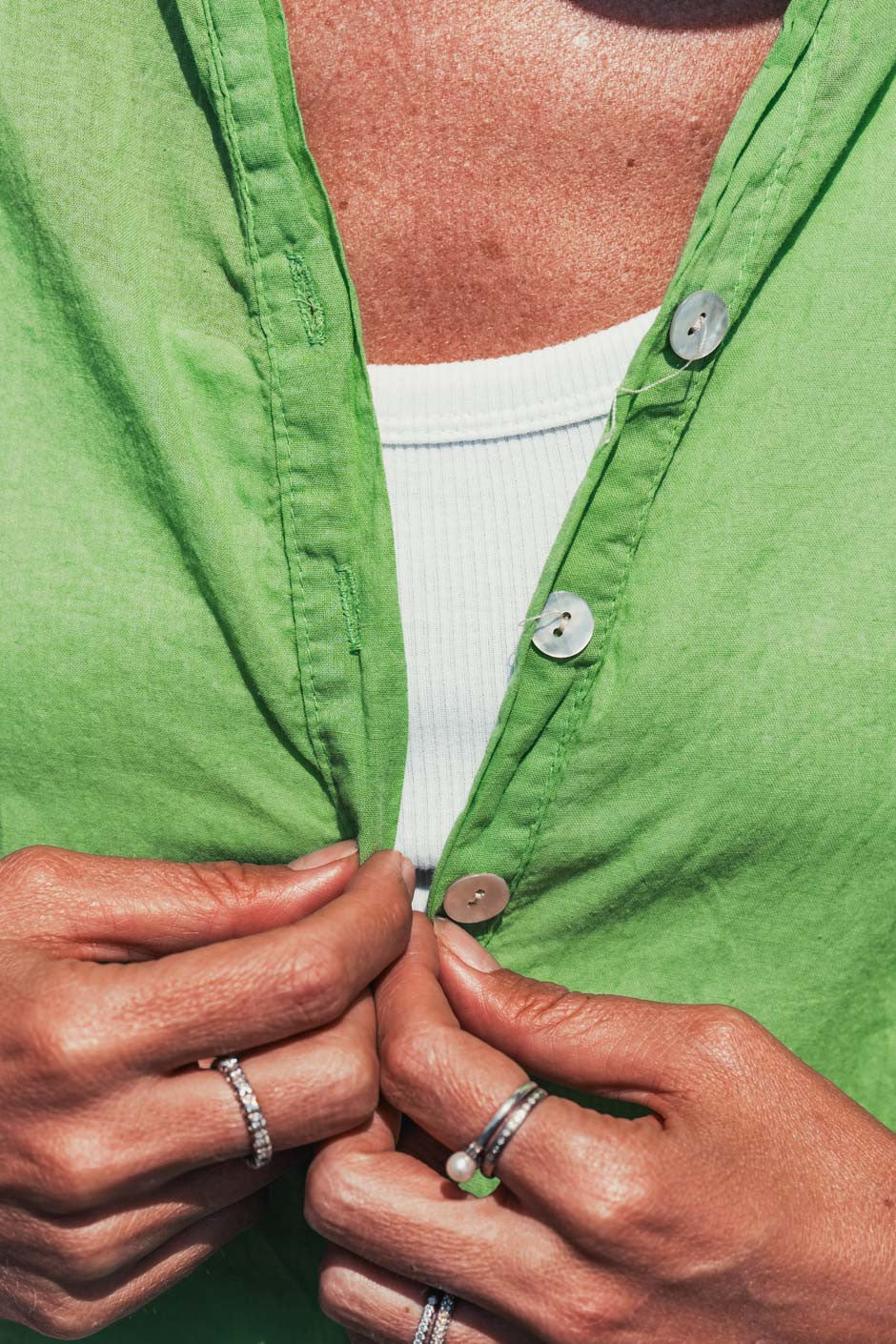 Blouse Banditas Kovan vert