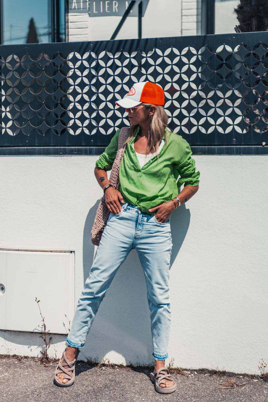 Blouse Banditas Kovan vert