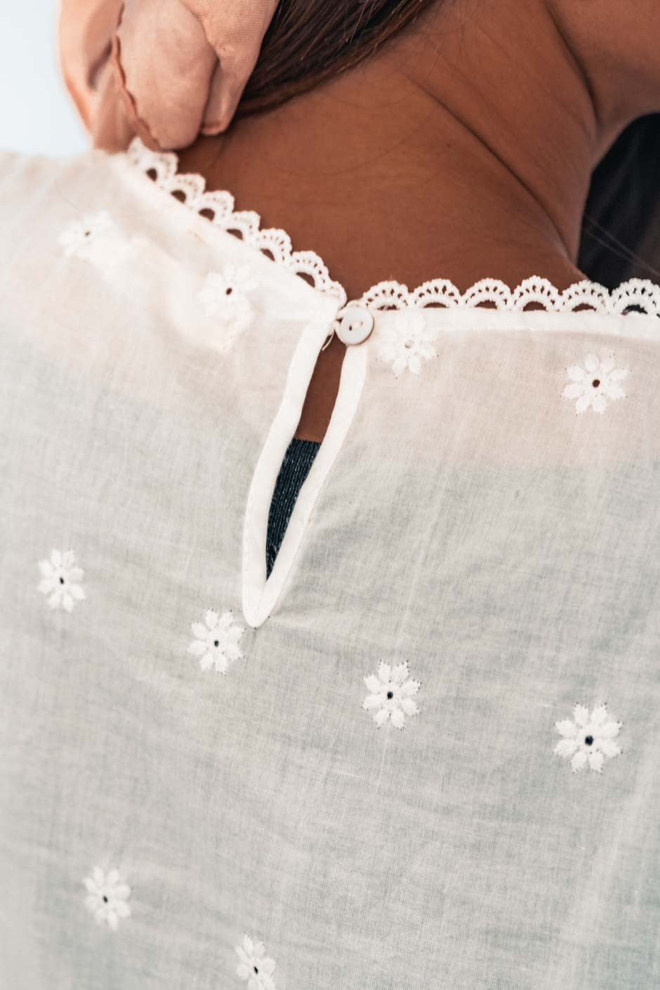 Blouse Chimere blanc