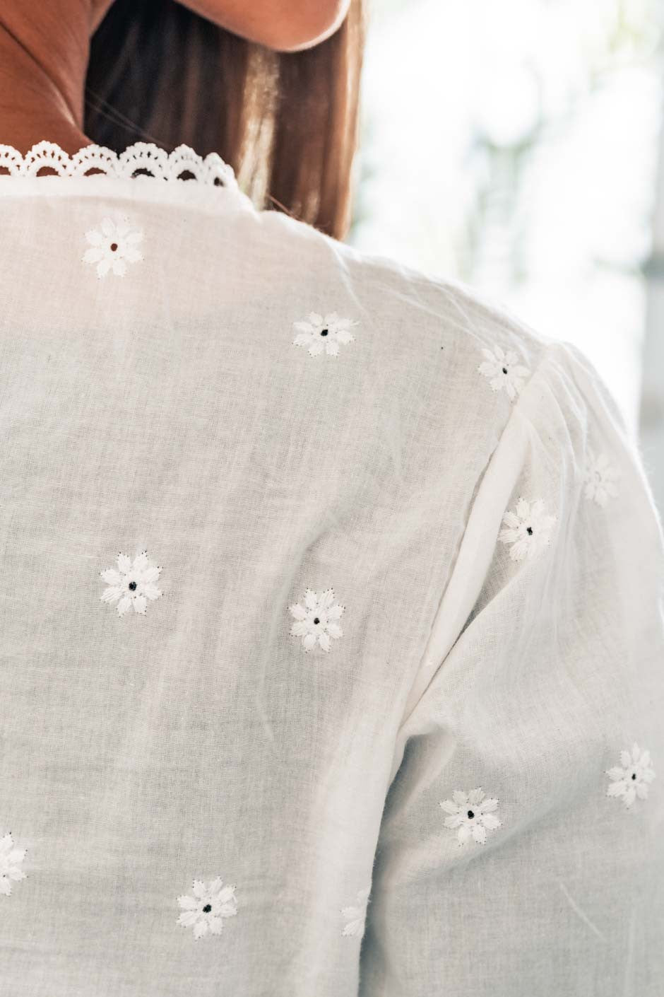 Blouse Chimere blanc