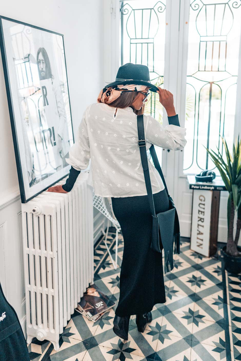 Blouse Chimere blanc